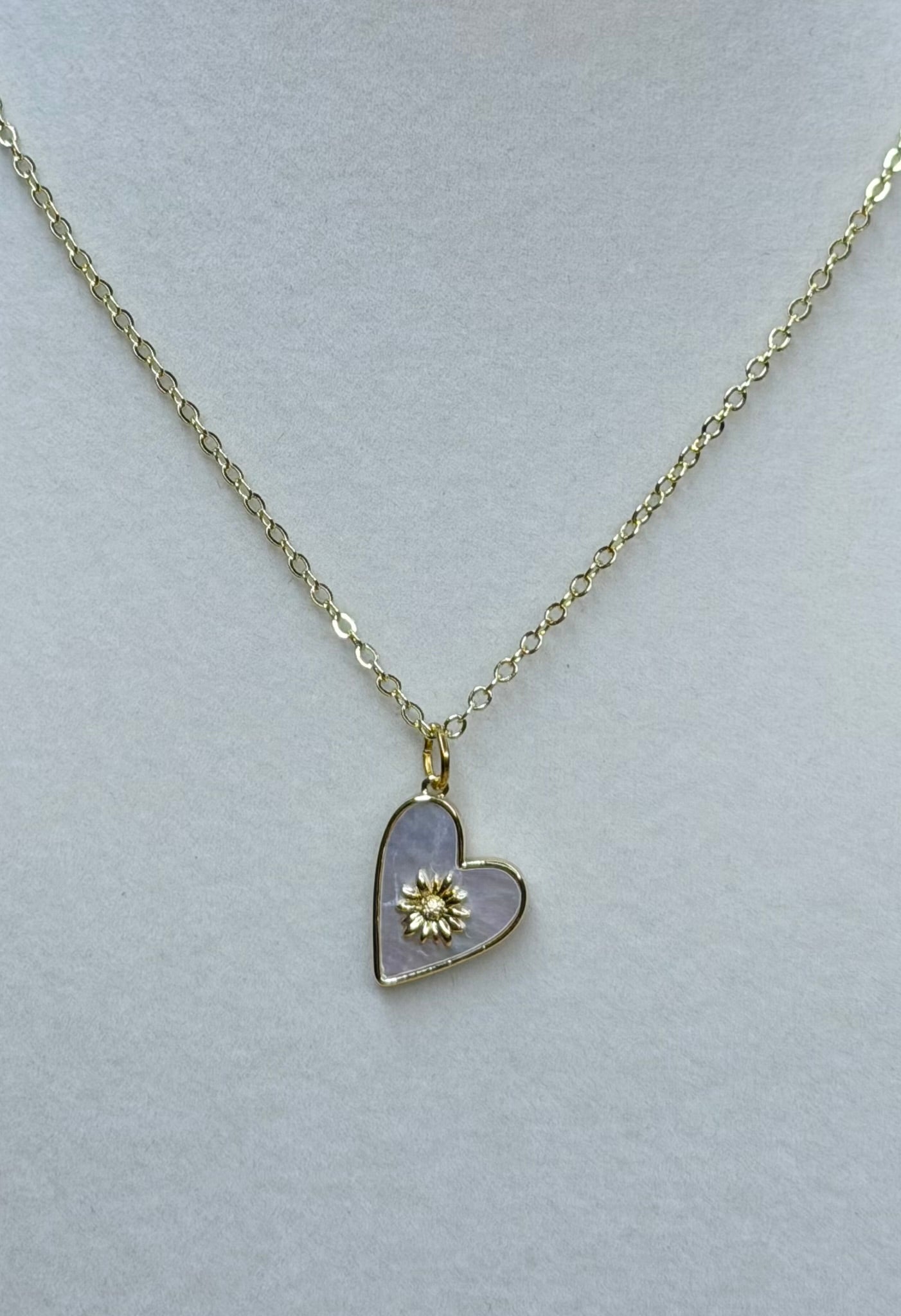 Blooming Heart Necklace