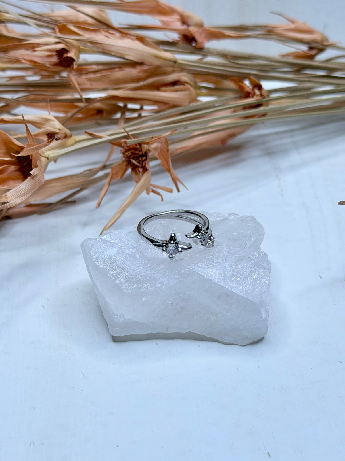 Shimmery Stars Ring