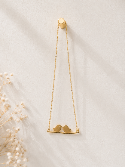 Birds on Branch Necklace