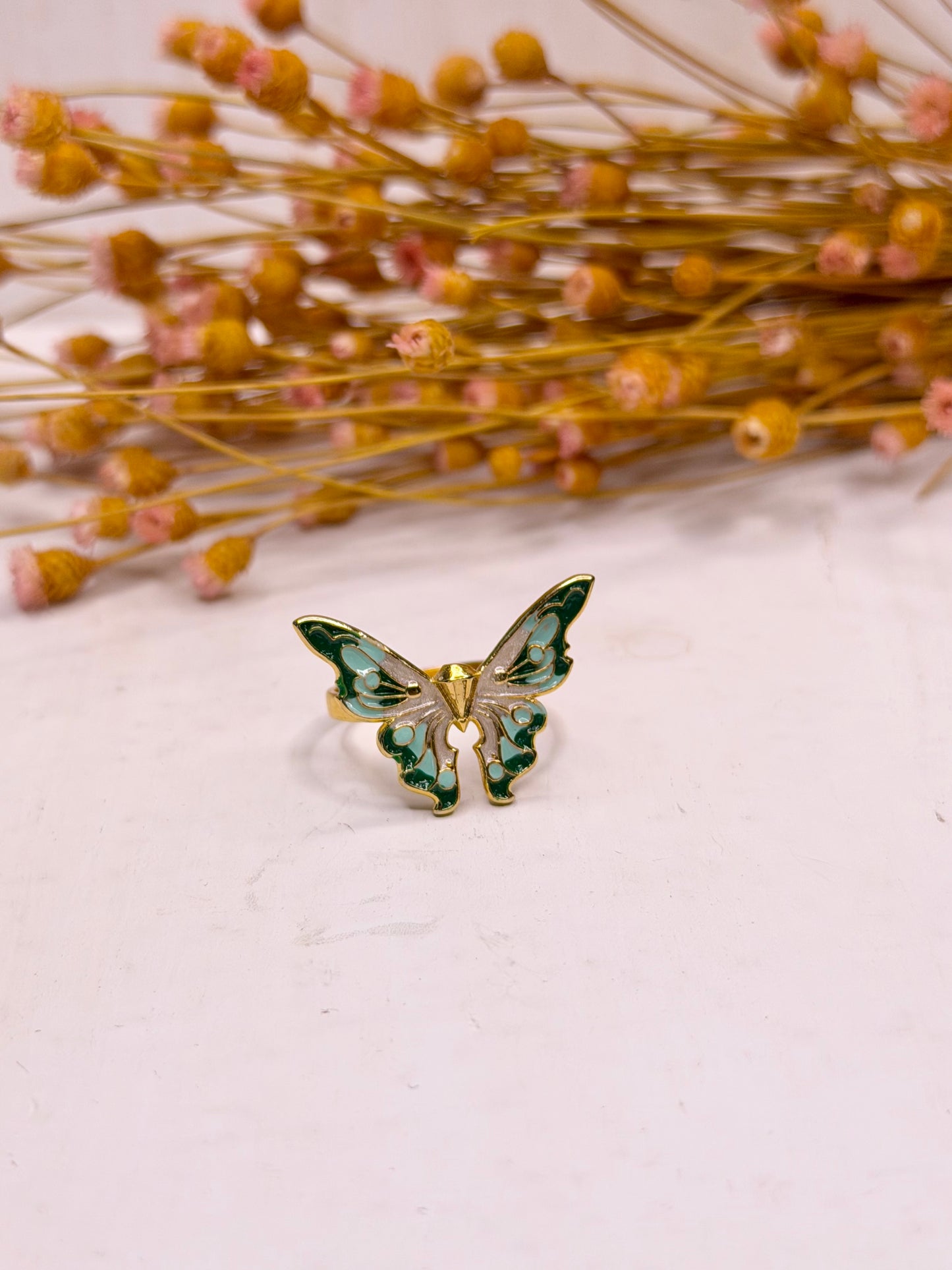 Whimsical Butterly Ring Collection