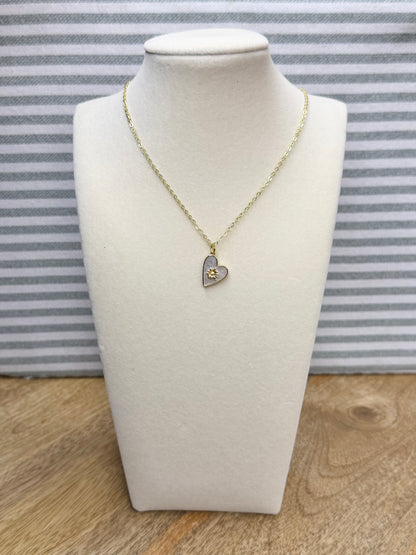 Blooming Heart Necklace