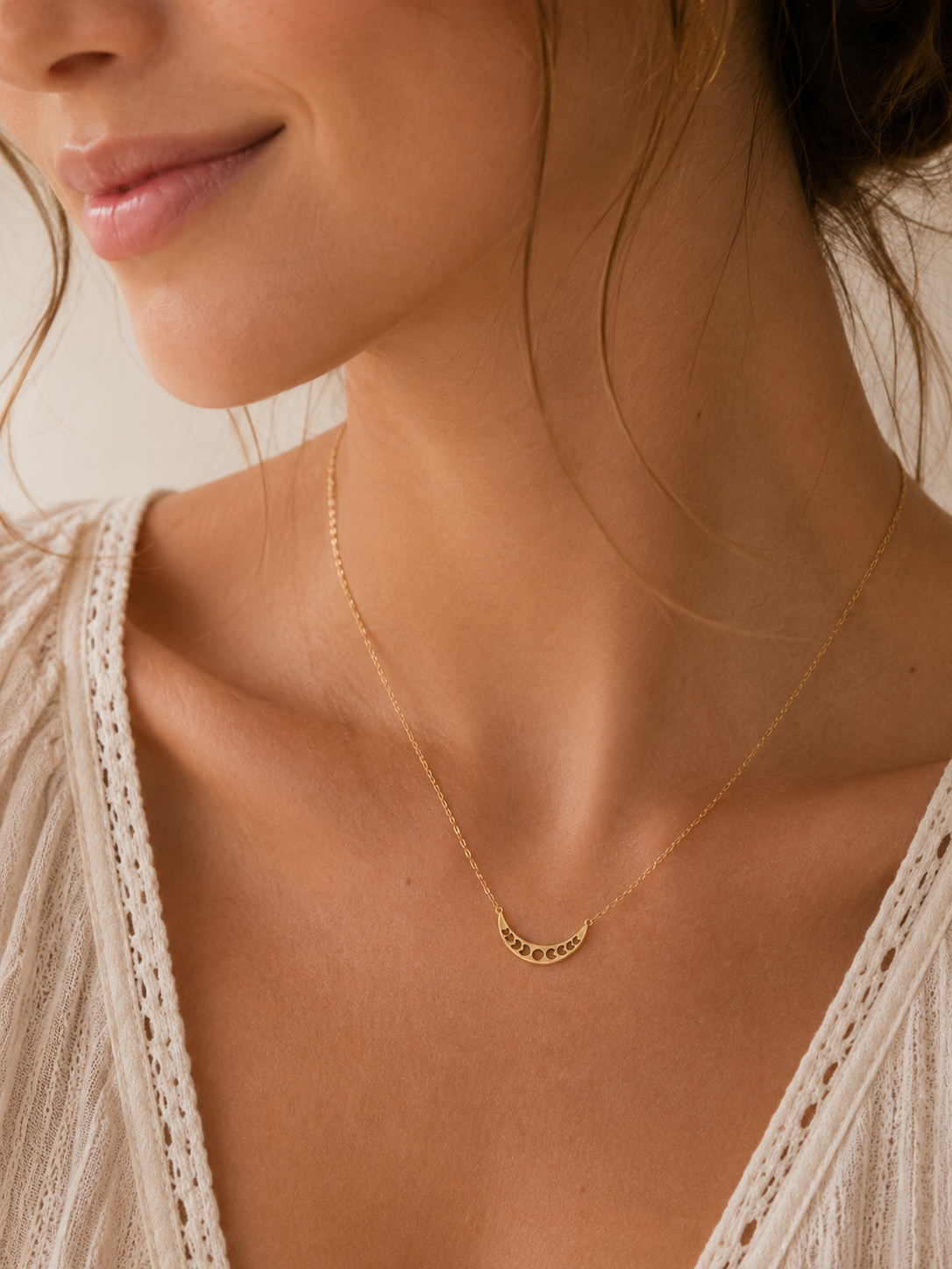 Moon Phases Necklace