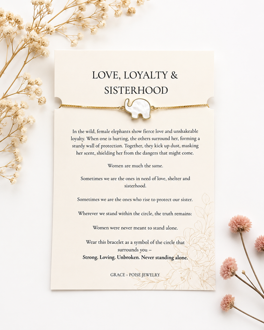Love, Loyalty & Sisterhood Bracelet