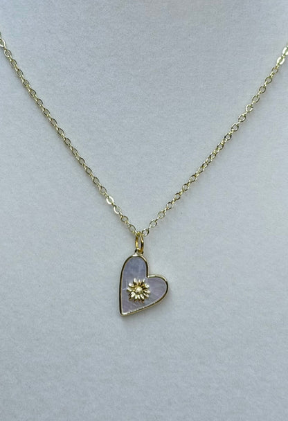 Blooming Heart Necklace