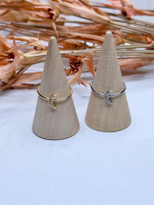 Crescent Moon Ring