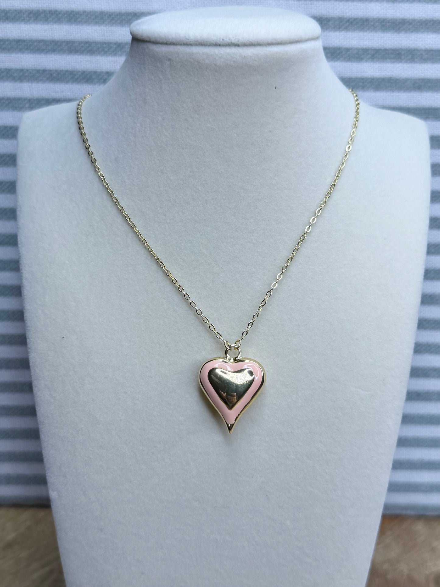 Bubble Heart Necklace