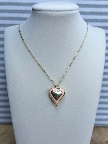 Bubble Heart Necklace