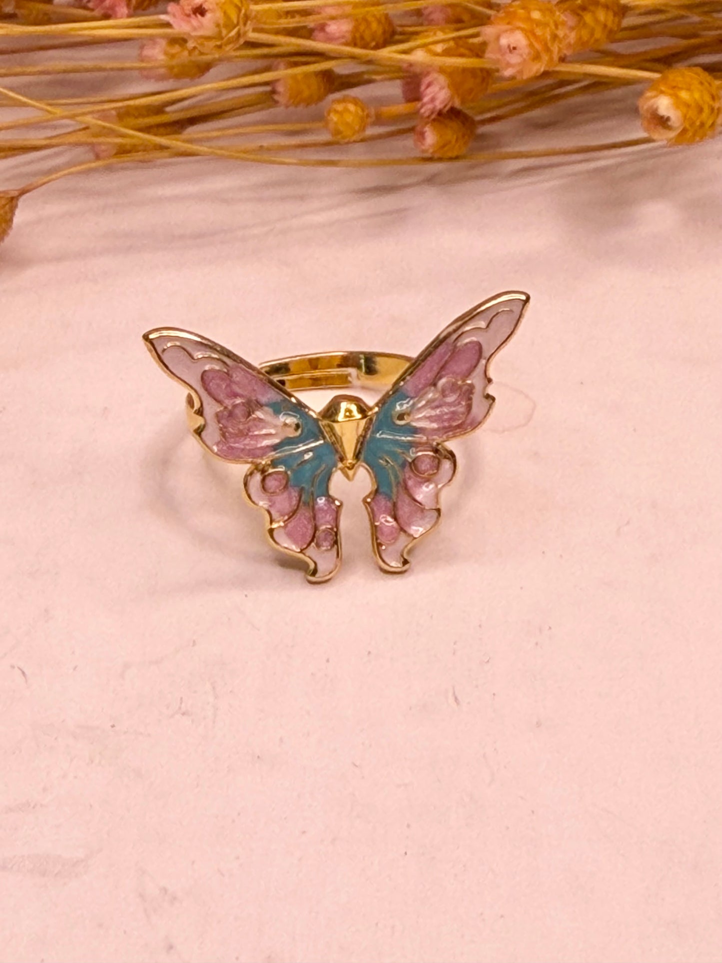 Whimsical Butterly Ring Collection