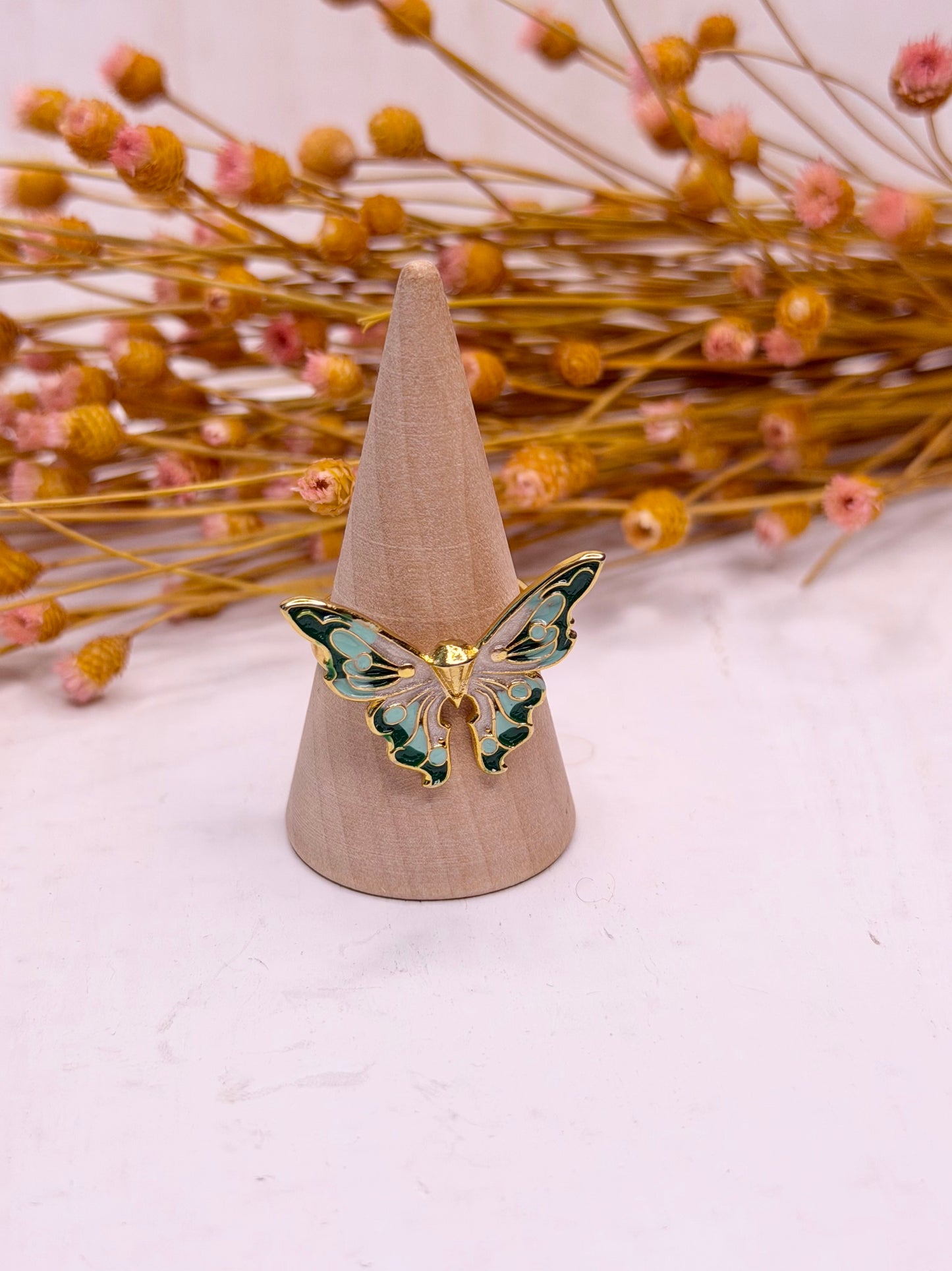 Whimsical Butterly Ring Collection