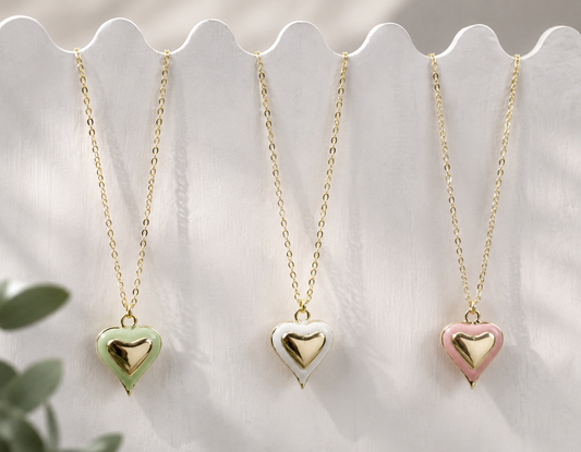 Bubble Heart Necklace