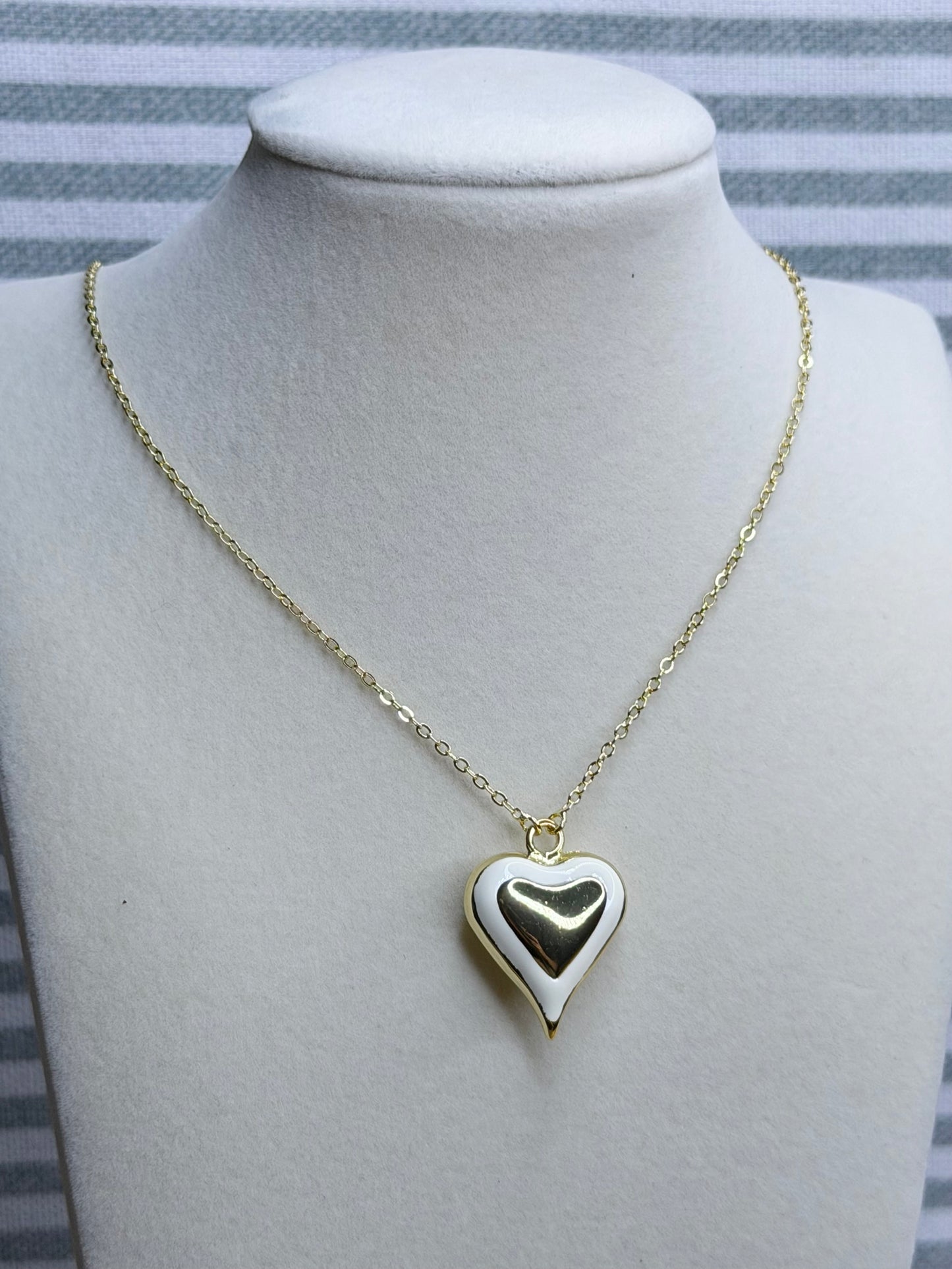 Bubble Heart Necklace