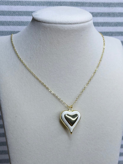 Bubble Heart Necklace
