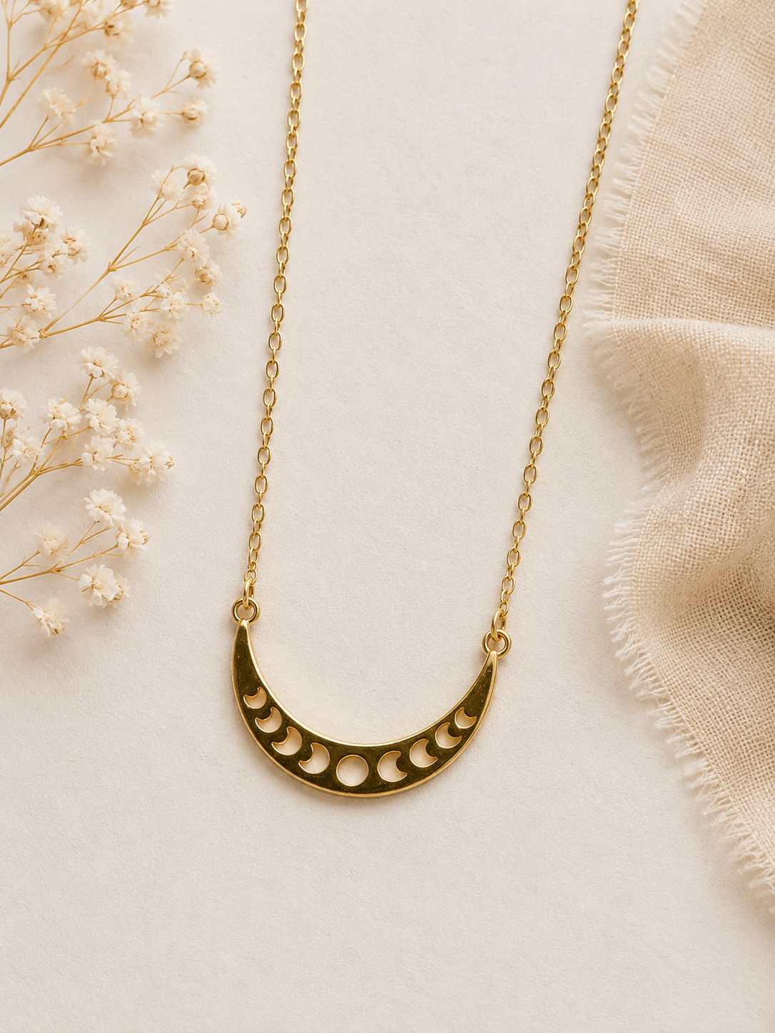 Moon Phases Necklace