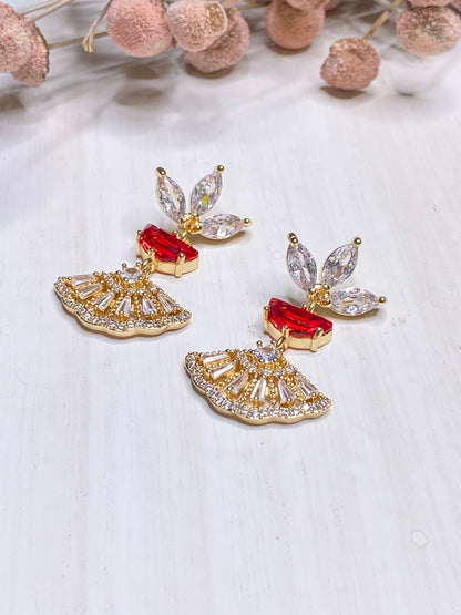 Rouge Earrings