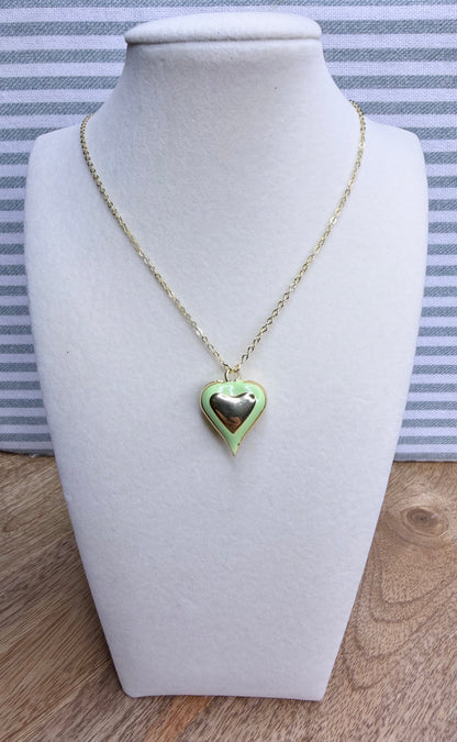 Bubble Heart Necklace